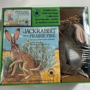 Smithsonian Wild Heritage Collection Story, Audiobook & Plush - JACKRABBIT NEW